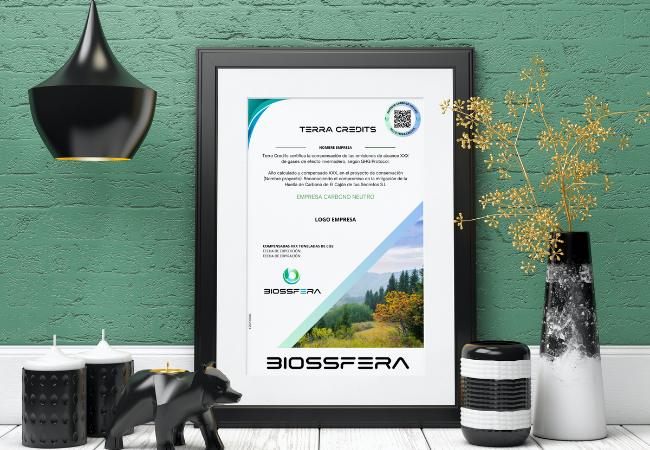 Diploma Empresas BiossFera Terra